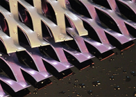Anodize Yüzey Tedavisi Yükseltilmiş Genişletilmiş Metal Yaprak Uzunluğu 4m X Genişi 0,5m