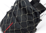 304l Elmas delikli paslanmaz çelik tel örgü torbaları 7x7 güvenliği korur