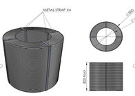 2.5mm Sıcak Daldırma Galvanizli Çelik Tel Rulo 500kg Ağırlık Pürüzsüz Yüzey