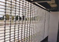Korozyon Önleyici Dekorasyon Basın Kilitli Çelik Bar Izgarası 1.22x2.44m Dış Duvara