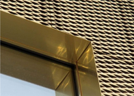 150mm Delik Altın Dekorasyon Genişletilmiş Metal Hasır