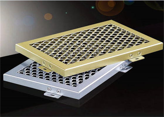 Endüstriyel ticari kullanım için 2 mm beyaz pas karşıt genişletilmiş metal tel ağı