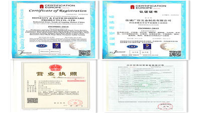 Çin Honesty &amp; Faith Hardware Products Co.,Ltd şirket Profili
