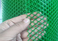 15mm Plastik Tavuk Mesh Elmas Delik Yeşil Hdpe