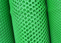 10mm * 10mm Delik Boyutu Plastik Mesh Netleştirme Beyaz ve Yeşil Renk Ekstrüde