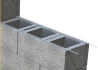 Galvanizli Blok Merdiven Beton Takviye Hasır 150mm Genişlik