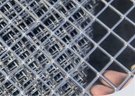 25mm Delik Çit Galvanizli Genişletilmiş Metal Tel Ağı 2m Uzunluk