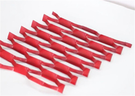 4m Kırmızı Renkli Genişletilmiş Metal Tel Ağı Genişi 1m Tel Genişi 4mm