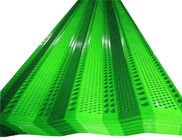 11 Metre Uzun Rüzgâr Siperi Çit Panelleri Anti Rüzgar Toz Net Elektrostatik Toz Boyama