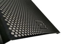 Siyah Çelik Hoparlör Izgarası 0.3mm Özel Delikli Metal Paneller