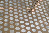 Anti Pas Yuvarlak Delik Galvanize Perforasyonlu Çelik Panel Dekorasyon için