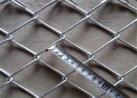 5mm Elektrikli Galvanize Zincir Bağlantısı Çit 50x50mm Delik boyutu