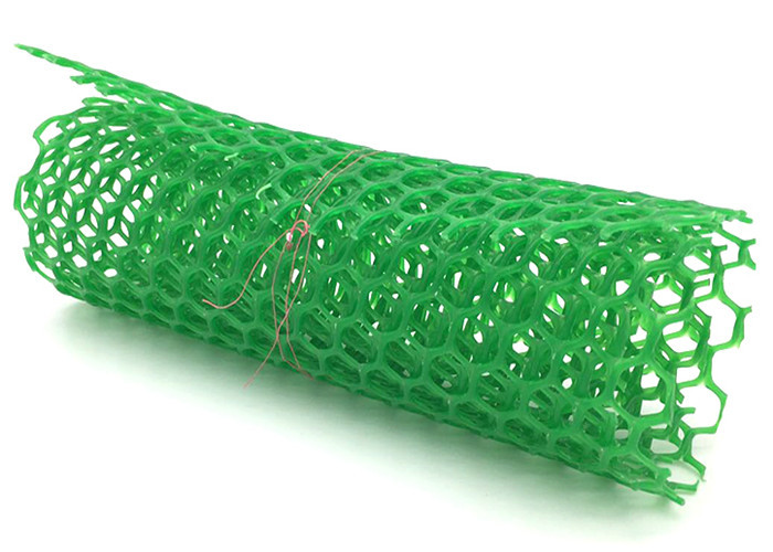 50m Uzunluk Plastik Hasır Örgü Yeşil Ekstrüde Tavuk Tel Çit